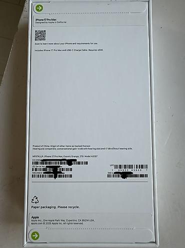 iphone 12 pro max 512 gb: Новый IPhone 17 Pro Max, 2 ТБ, цвет Cosmic Orange (оранжевый) • — 2