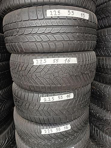 зимние шины 22555 r16: Шины 225/55 R16 - Размер: 225/55 R16 (маркировка видна на каждом — 1