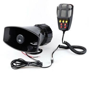 bluetooth mikrofon karaoke: 7 Səsli Siqnal/Siren Seti – mikrofonlu Məhsul tərkibi: - Güclü