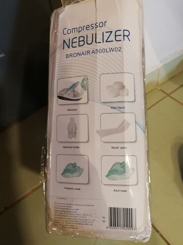 Inhalatori, nebulizatori: Inhalator kompresorski Nebulizer dobar ispravan sa 2 maske. U svojoj — 13