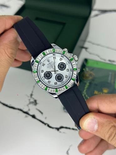 Наручные часы: Rolex Daytona tərzində kişi qol saatı - Korpus: parlaq polad — 10