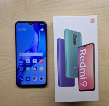 xiaomi mi mix alpha qiymeti: Xiaomi Redmi 9, 64 GB, rəng - Bənövşəyi, 
 Sensor, Barmaq izi, İki sim kartlı