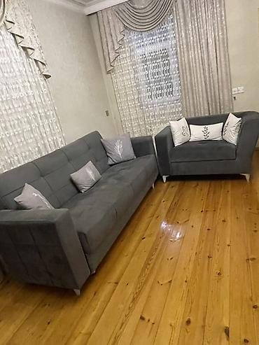 Комплекты диванов и кресел: 2-li divan dəsti - Tərkib: 1 ədəd 3 nəfərlik divan + 1 ədəd — 2
