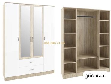 Dolablar: Yeni, 3 qapılı Düz dolab, Qarderob, paltar dolabı lalafo.az -da Dolablar: Yeni, 3 qapılı Düz dolab, Qarderob, paltar dolabı