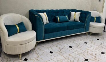 Полки: Naza 2🌹(2577) Divan və 2 kreslo satılır. 1800 azn alınıb,1 ay