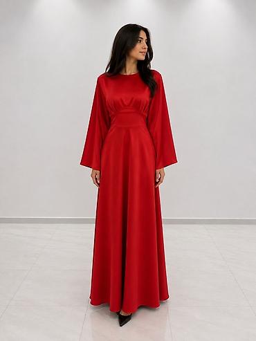 Qadın geyimləri: Ziyafət donu, Maksi, S, M, L — 2