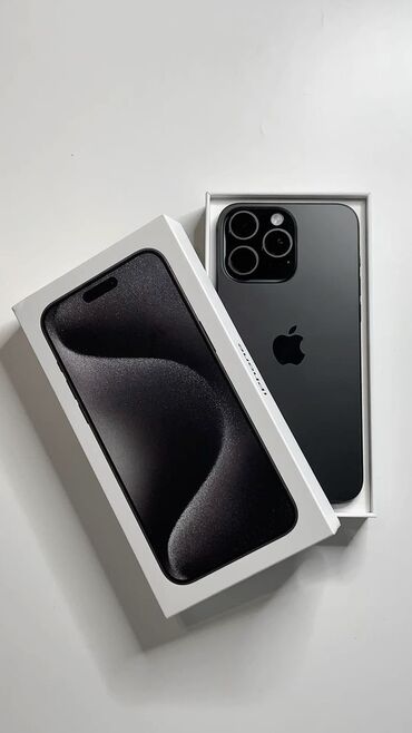 Apple iPhone: IPhone 15 Pro Max, Скидка 50%, Новый, 512 ГБ, Natural Titanium, Защитное стекло, Кабель, 100 %