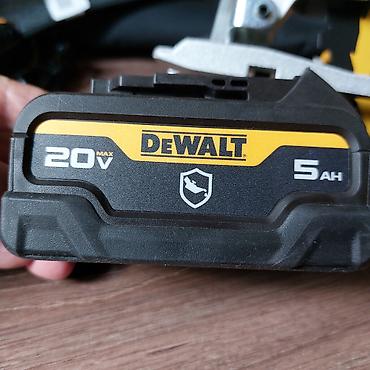 dewalt drel: Dewalt DCS565 original, charger 110-120v, akumulyator 5A, dəst yenidir — 9