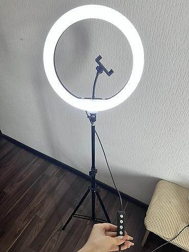 кольцовая лампа: Кольцевая лампа RGB LED MJ36 (Soft Ring Light) - Диаметр кольца — 6