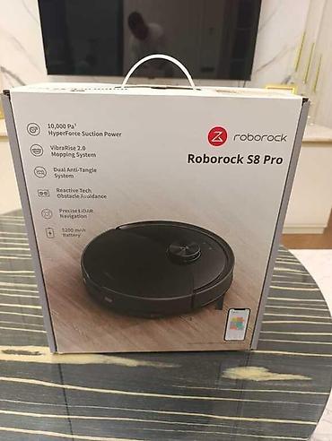 mop dəsti: Roborock s8 proƏgər vaxtınıza qənaət etmək, pet tükləri, güclü suction — 1