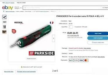Ostali akumulatorski alati: PARKSIDE bežična lemilica PLKA 4 B3, 4 V - Kompaktna, olovka-lemilica — 10