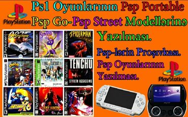 psp disk: PSP SERVİCE.Psp Proşıvkası Və Oyunların yazılması.Psp Street Psp