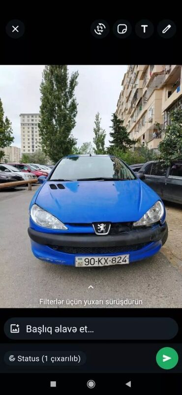 Peugeot: Peugeot 206: 1.4 l | 2006 il 200000 km Hetçbek