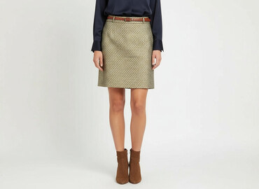 złote sandały na obcasie deichmann: Marks & Spencer, Women`s skirt, size L