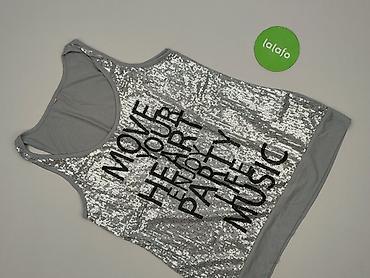 cekiny bluzki: T-shirt damski, rozmiar M — 4
