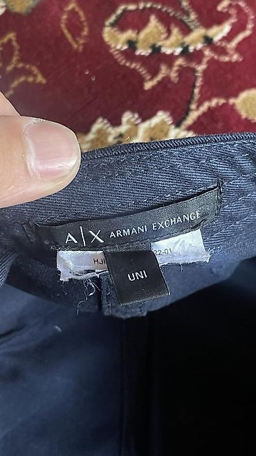 armani ex: Кепка, Бейсболка, Козырек: Изогнутый, С вышивкой — 8