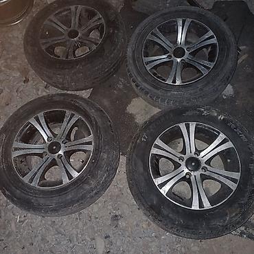 r13 matiz: Литые Диски R 13 Комплект, отверстий - 4, Б/у — 1