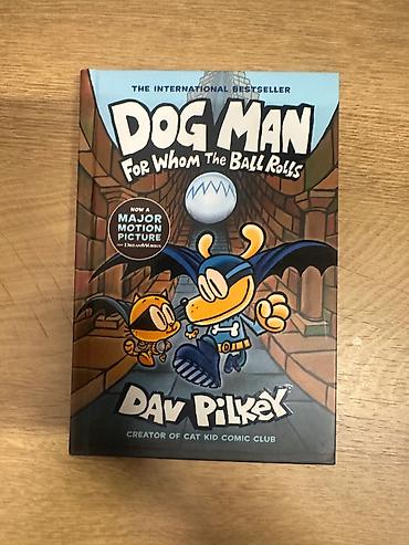 manqa: Məhsul: “Dog Man” komiks/qravl roman seriyası – Dav Pilkey Təsvir: - — 7