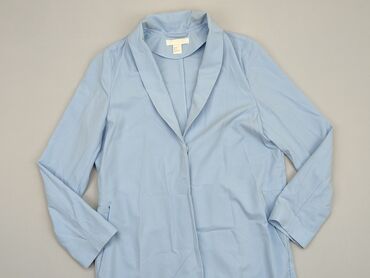 błękitny t shirty damskie: Пальто жіноче, H&M, 2XS, стан - Дуже гарний