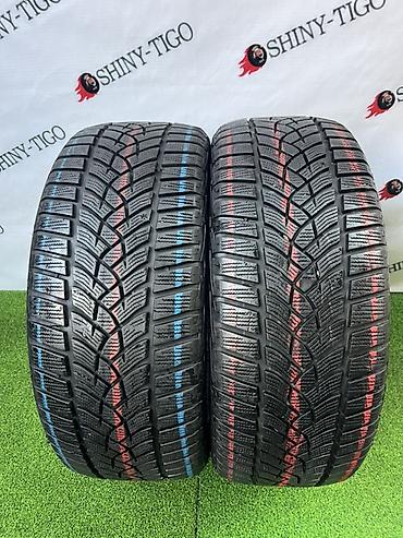 чёрные зимние: Шины 225 / 45 / R 18, Зима, Б/у, Пара, Легковые, Германия, GoodYear — 1