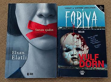 Məhsul: 2 ədəd bədii ədəbiyyat kitabı (triller janrı) 1) “Susan