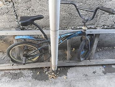 пега: BMX-велосипед Monsoon - Рама стальная, окраска с голубыми пятнистыми — 1
