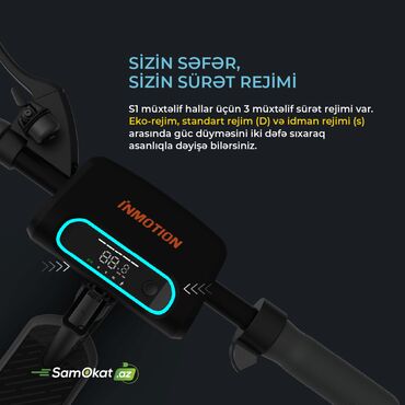 Elektrikli samokatlar: Yeni Elektrik samokat 10", 751 - 1000 Vt, 36 - 45 km/s, Ünvandan götürmə, Pulsuz çatdırılma, Rayonlara çatdırılma — 9