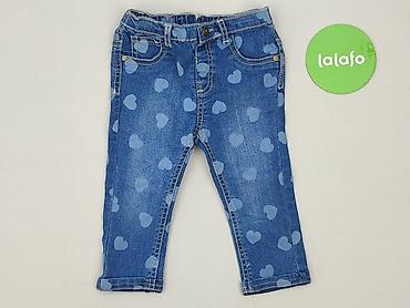 pull and bear dragon ball: Spodnie jeansowe, F&F, 9-12 miesięcy, stan - Idealny — 2