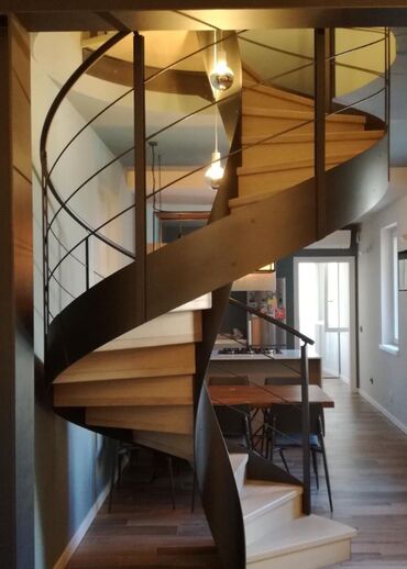 Деревянные лестницы: Здравствуйте, реализовыаем сложные дизайнерские проекты лестницы под — 16