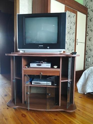 tv stent: Klassik Samsung kineskop televizoru iki ədəd peyk aparatı və — 1