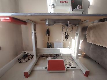 yağ maşını: Tikiş maşını Gemsy, Yeni,Elektromexaniki, 2 saplı Ünvandan götürmə — 4