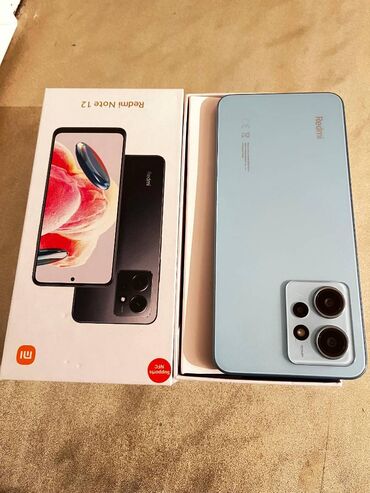 redmi note 9 qiymeti 128 gb: Xiaomi Redmi Note 12, 128 ГБ, цвет - Голубой, 
 Отпечаток пальца, Сенсорный, Две SIM карты