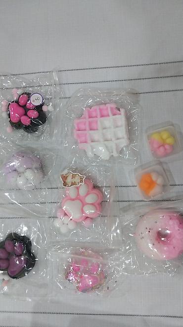 stres carkı ucuz: Məhsul: Antistress skvişi oyuncaqlar dəsti Təsvir: - Yumşaq, sıxılıb — 1