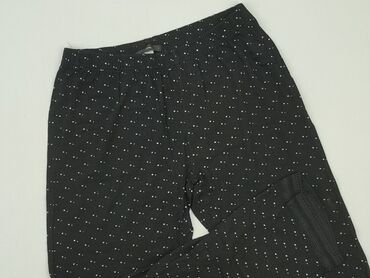 czarne joggery damskie bershka: Material trousers, SinSay, S (EU 36), condition - Very good