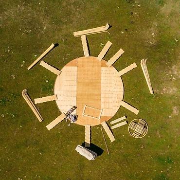 Продажа юрт: Продажа юрты, Каркас Деревянный, 85 баш, Диаметр: 6 метров — 3