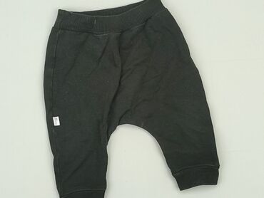 hm spodnie skorzane: Sweatpants, 0-3 months, condition - Very good