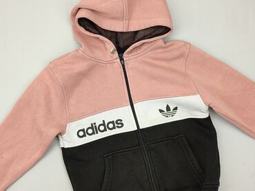 bluzka boho ażurowa: Sweatshirt, Adidas, 8 years, 122-128 cm, condition - Fair