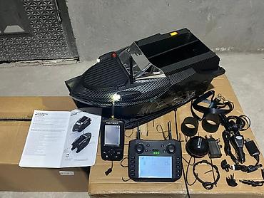 Прикормочные кораблики и кормушки: Прикормочный кораблик Flytec V080, с эхолотом. Дальность 800 метров — 6