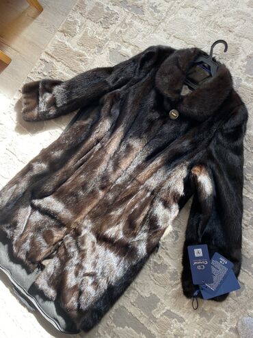 Шубы: Шуба, Норка, По колено, Трансформер, XL — 9