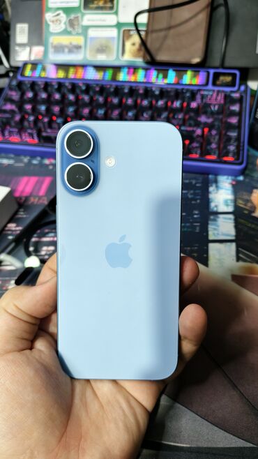 Apple iPhone: IPhone 17, Новый, 512 ГБ, Голубой, Чехол, 100 % — 1