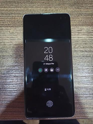 samsung not2: Samsung Galaxy S10 Plus, rəng - Qara, Barmaq izi — 2