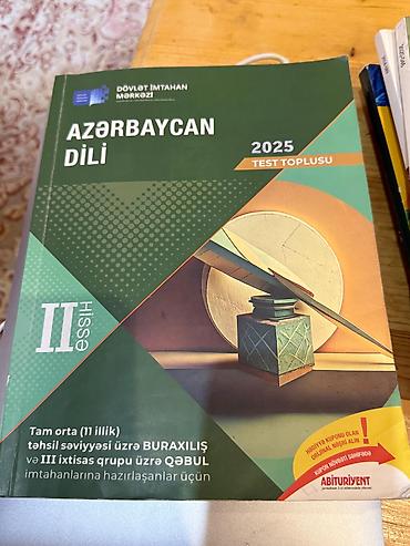 Другое: TEST TOPLUSU AZ İSLENMİS VE TEZE OLANLAR VAR HER BİRİ TEK 6 AZN 1DEN — 1