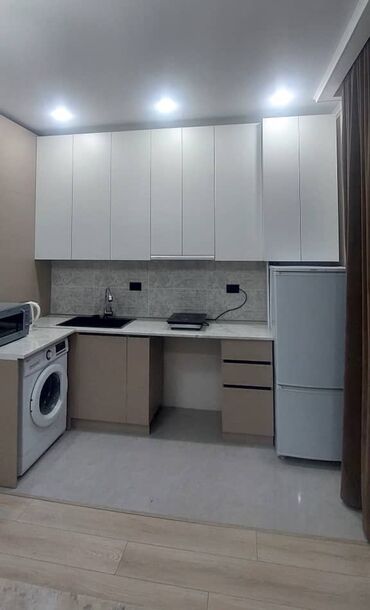 продаю квартиру г токмок: 1 комната, 41 м², Индивидуалка, 4 этаж, Евроремонт