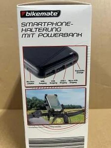 Dodaci za bicikl: Držač za telefon za bicikl sa ugrađenim power bankom - Univerzalni — 17