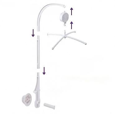 Muzičke igračke: Muzicka vrteska za krevetac Ocean Muzička vrteška za bebi krevetac – — 4