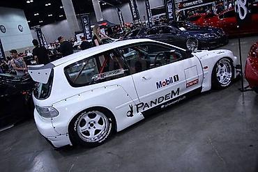 расширитель арок: Крыло Заднее левое Honda, 1992 г., Новый, Аналог — 2
