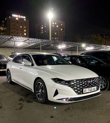 битые машины: Hyundai Grandeur: 2020 г., 3 л, Робот, Газ, Седан