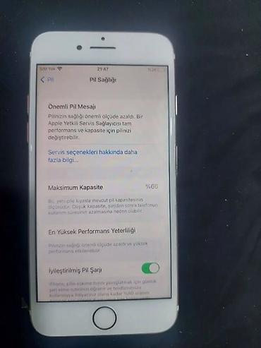 iphone 6 plas: IPhone 7, Rose Gold, Barmaq izi — 5