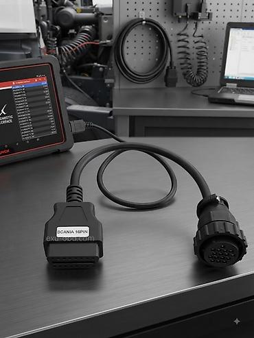 jack e4: Переходник для диагностики SCANIA 16PIN - Назначение: подключение — 1