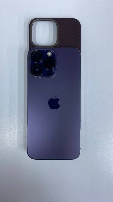 iphone 4 цена в бишкеке: IPhone 14 Pro Max, Б/у, 256 ГБ, Deep Purple, Защитное стекло, Кабель, Коробка, 87 %